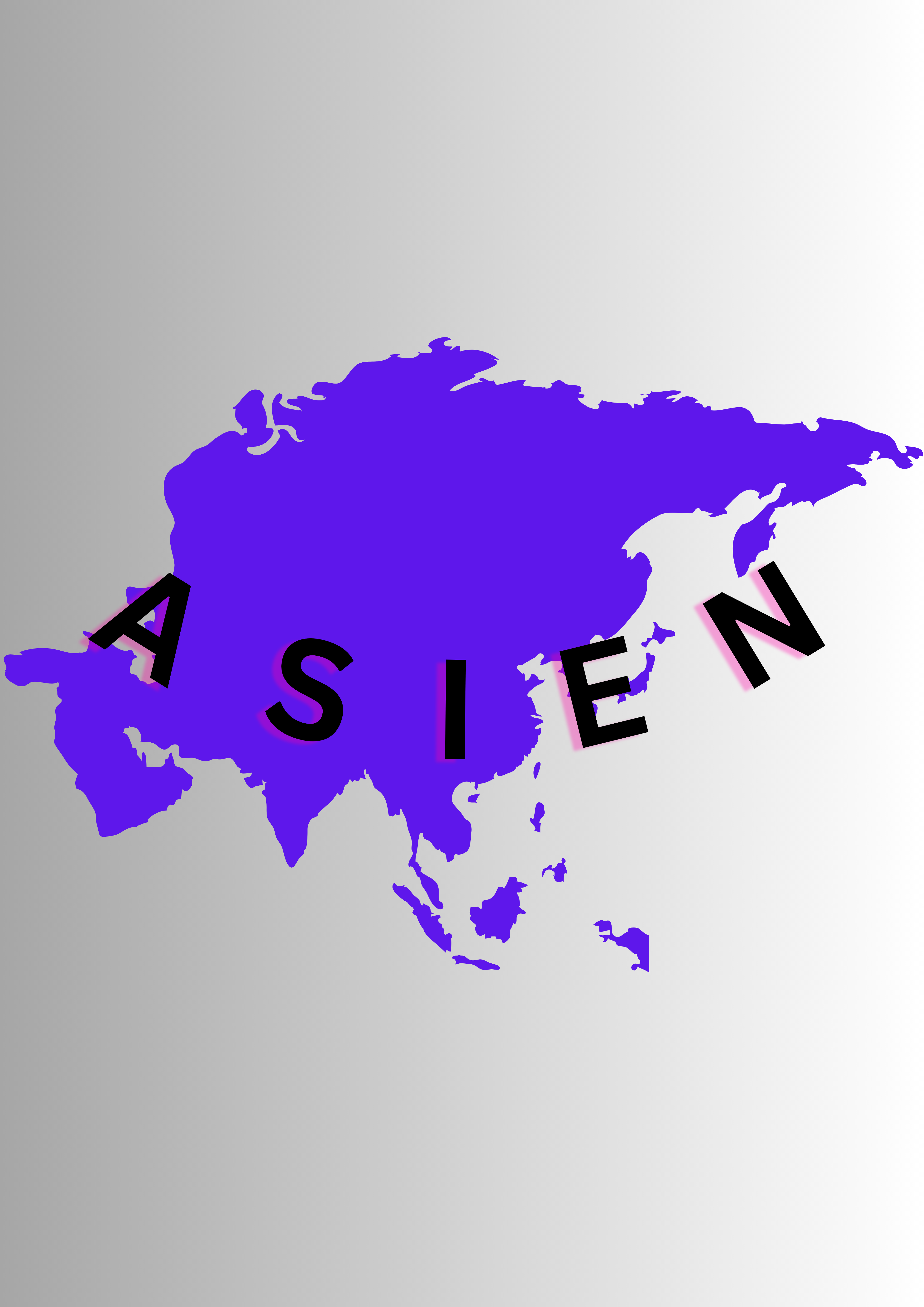 Asien-Nationalfahnen