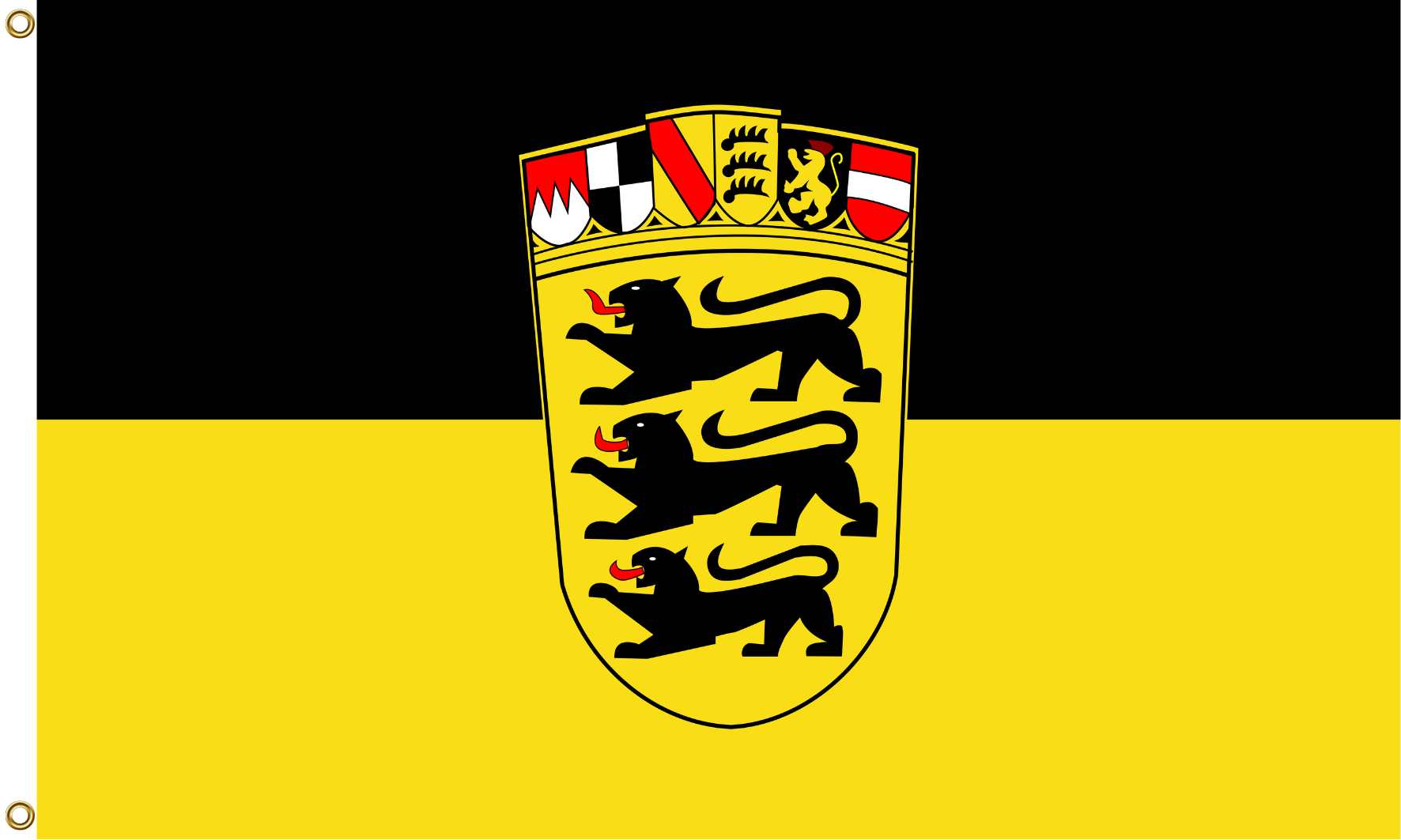 Fahne 90x150cm Bundesländer