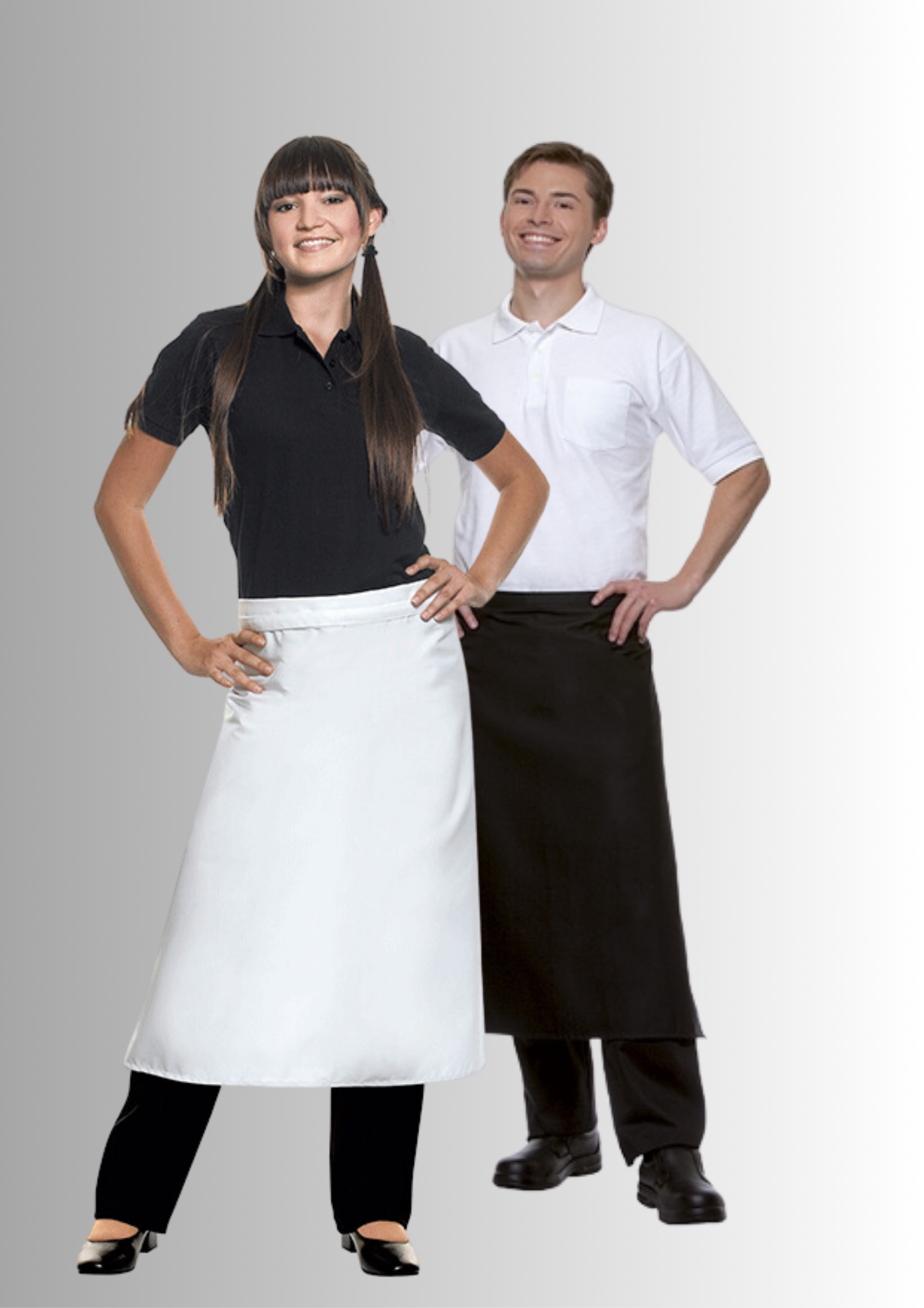 Bistroschürze mit Bedruckung