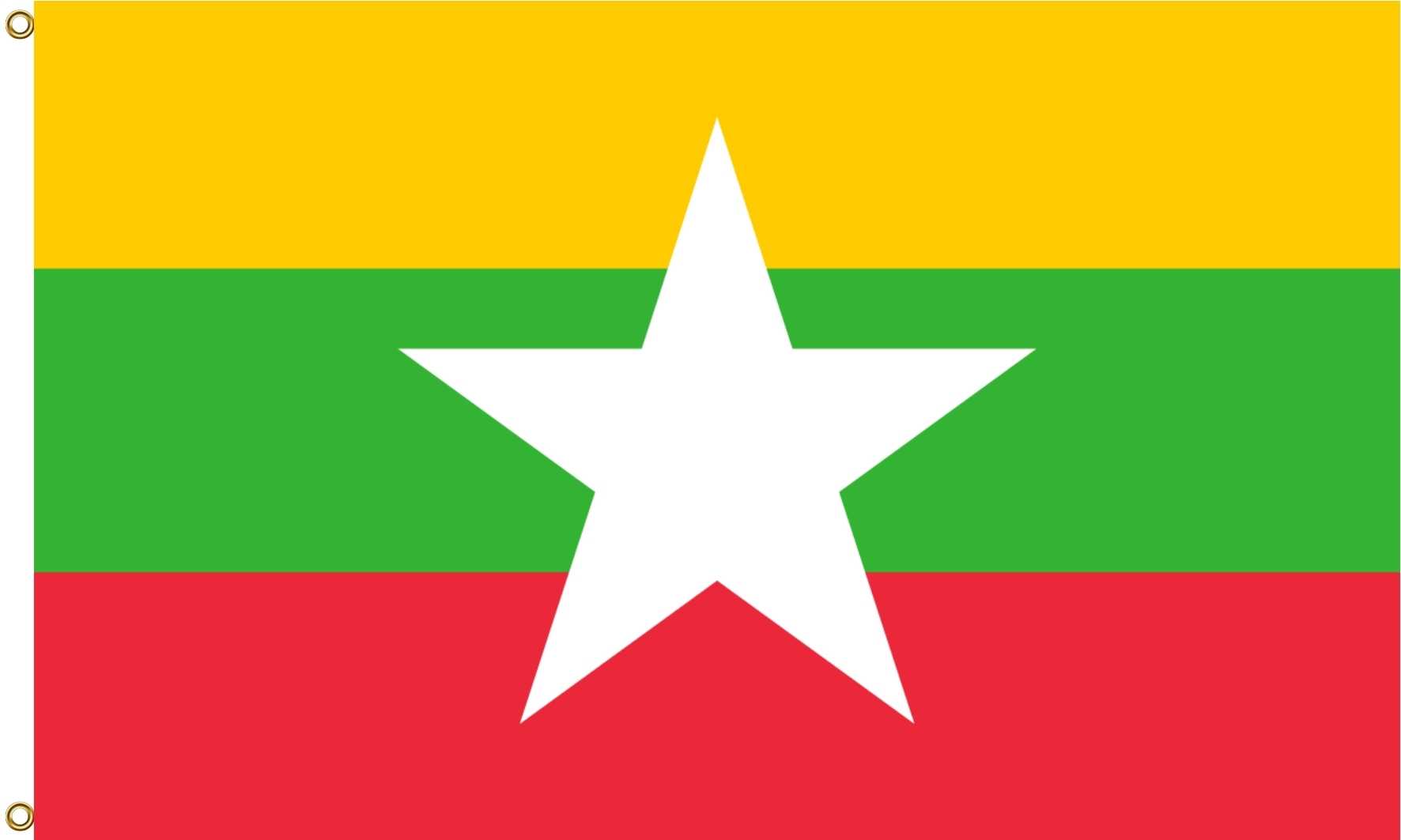 Asien-Nationalfahnen