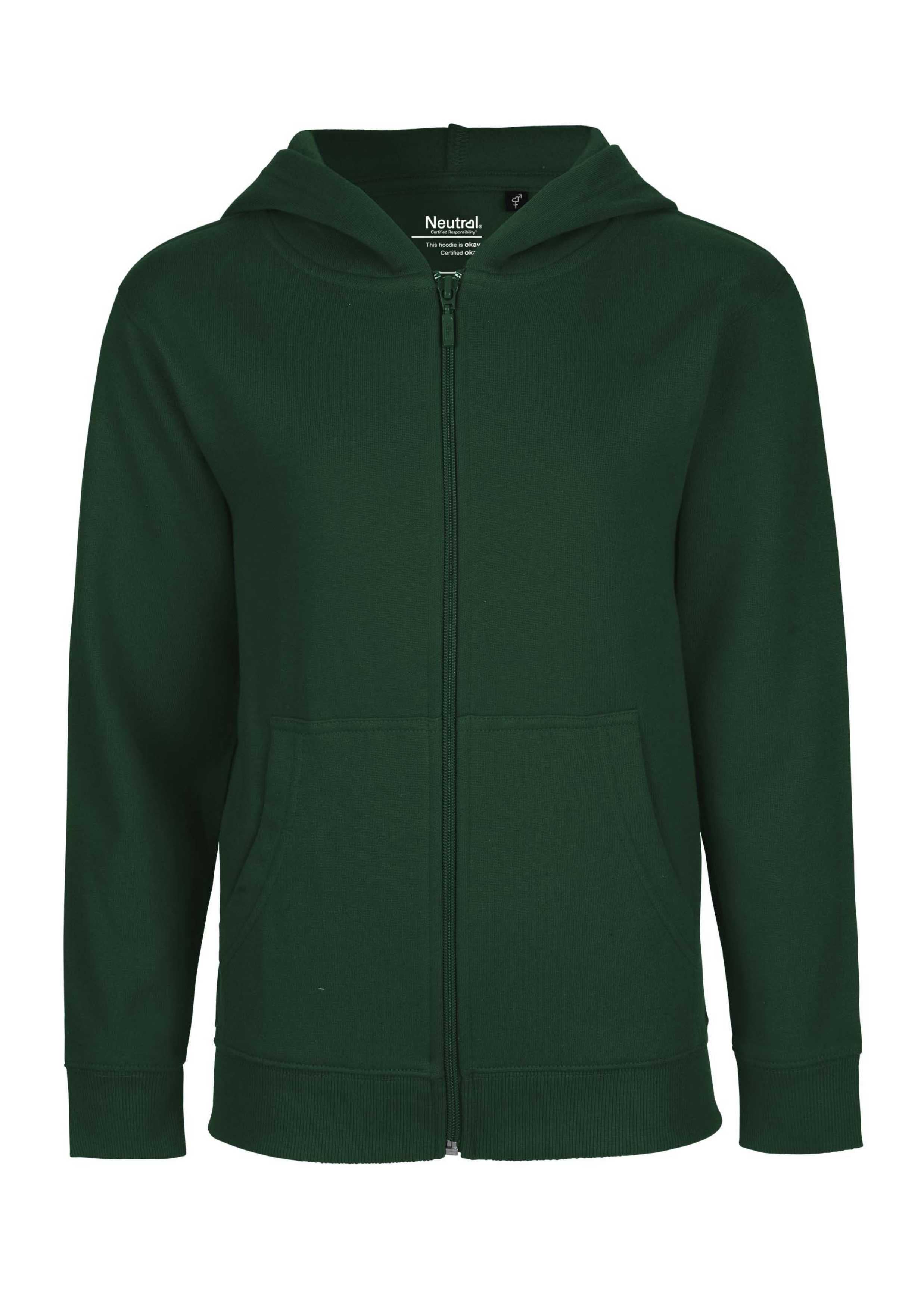 Organic Kinder Zip-Hoodie