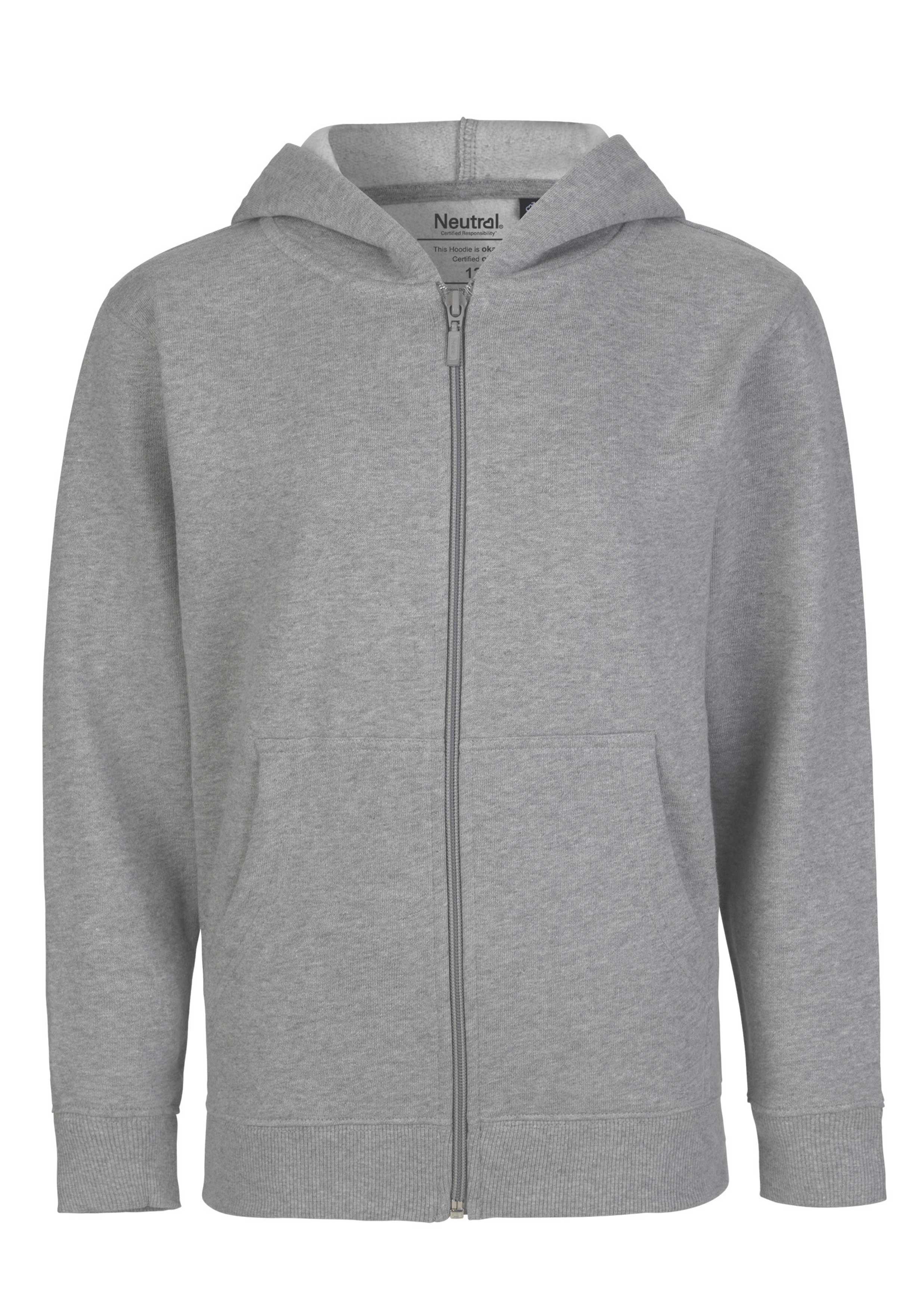 Organic Kinder Zip-Hoodie