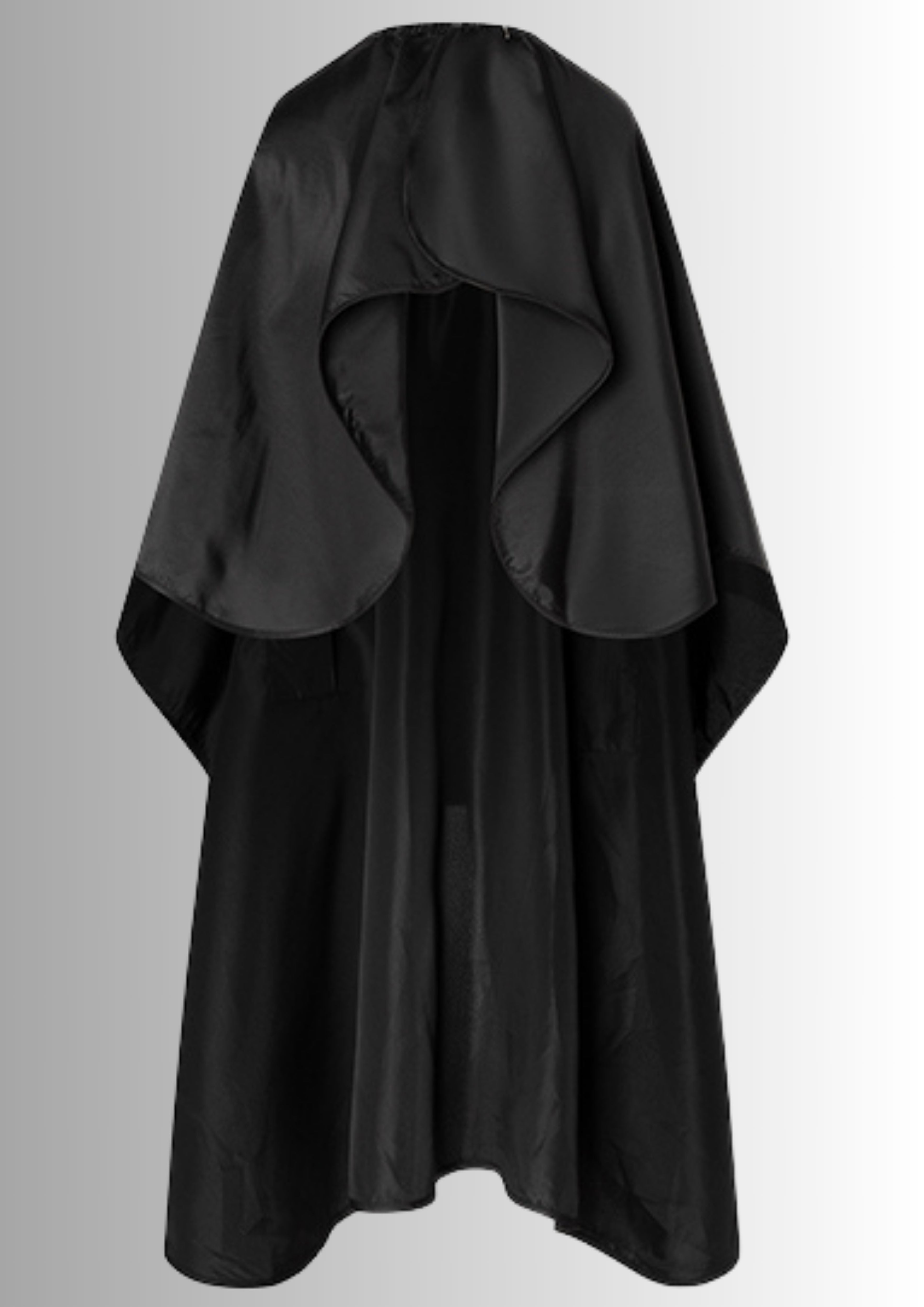 Friseurumhang mit Handdurchgriffen