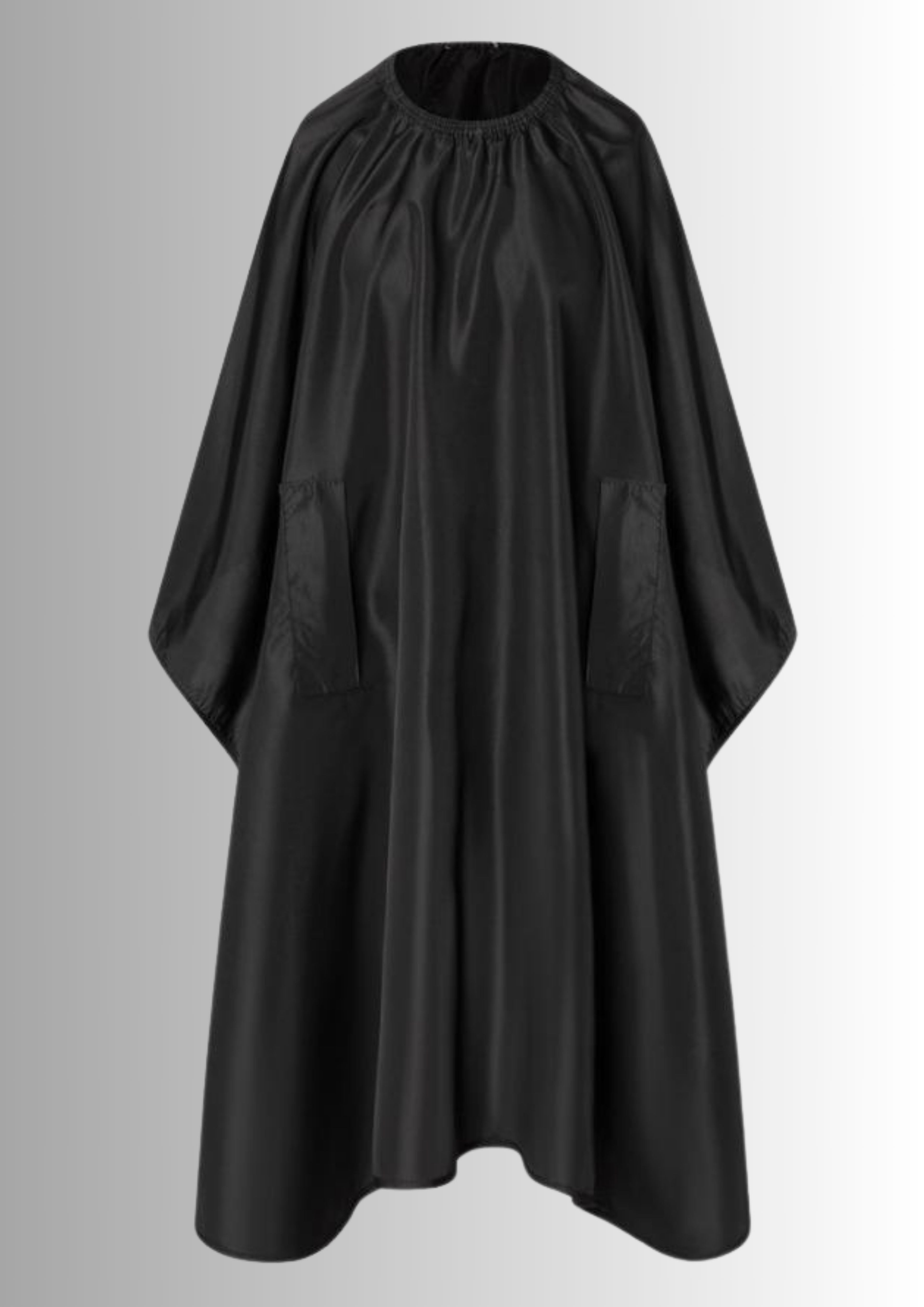 Friseurumhang mit Handdurchgriffen