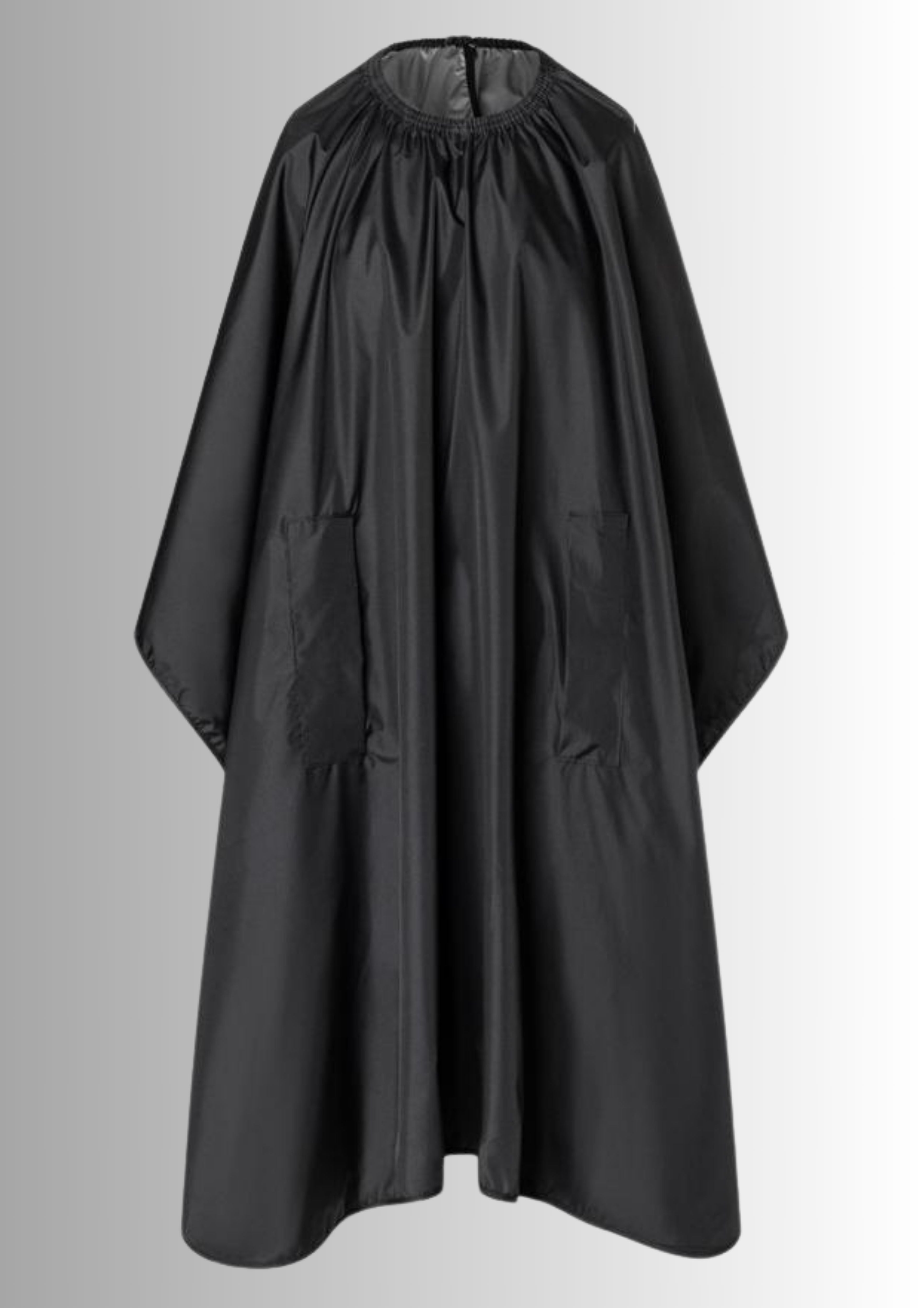 Friseurumhang mit Handdurchgriffen