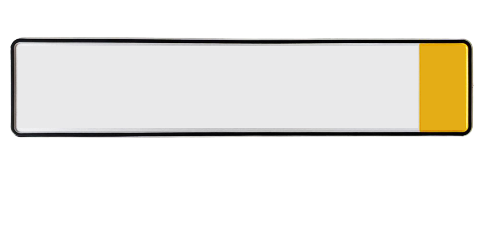 Autoschilder gemäß den behördlichen Vorgaben und DIN-Normen