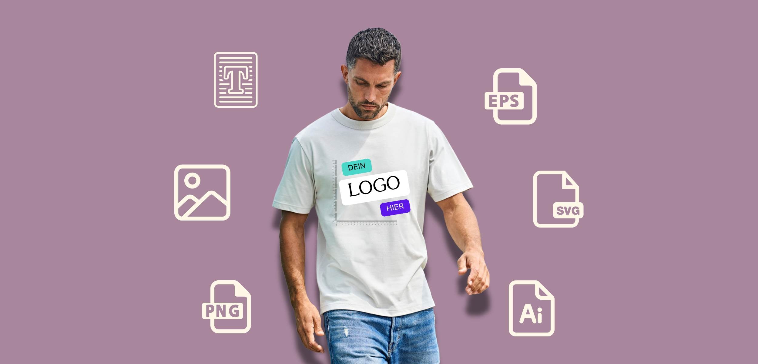T-Shirt bedrucken Dateien