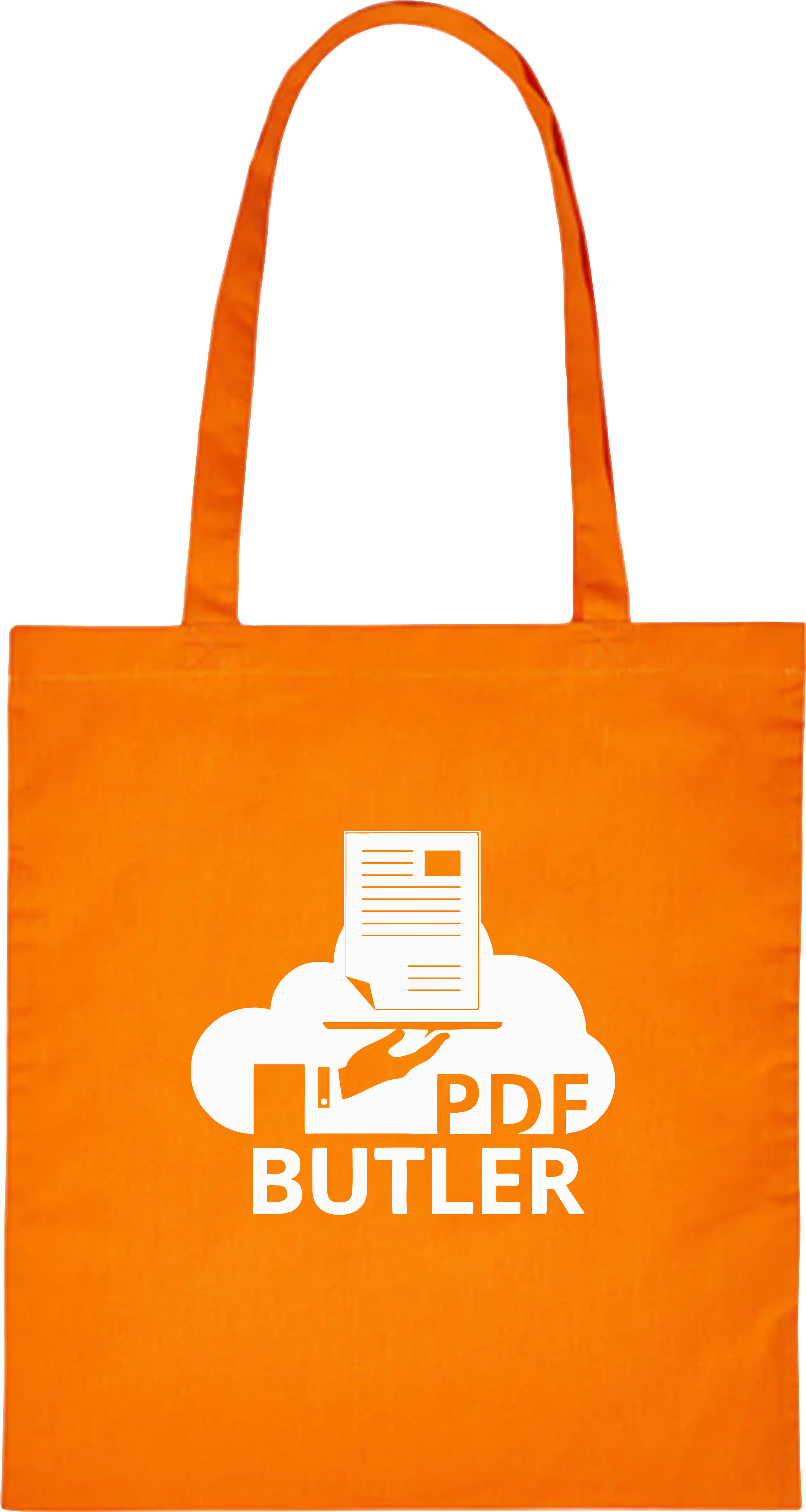 50x Bag-Orange-single-sided printing