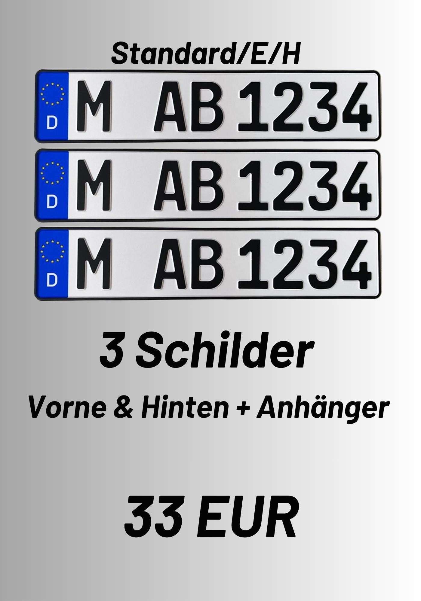 Standard-3Autoschilder