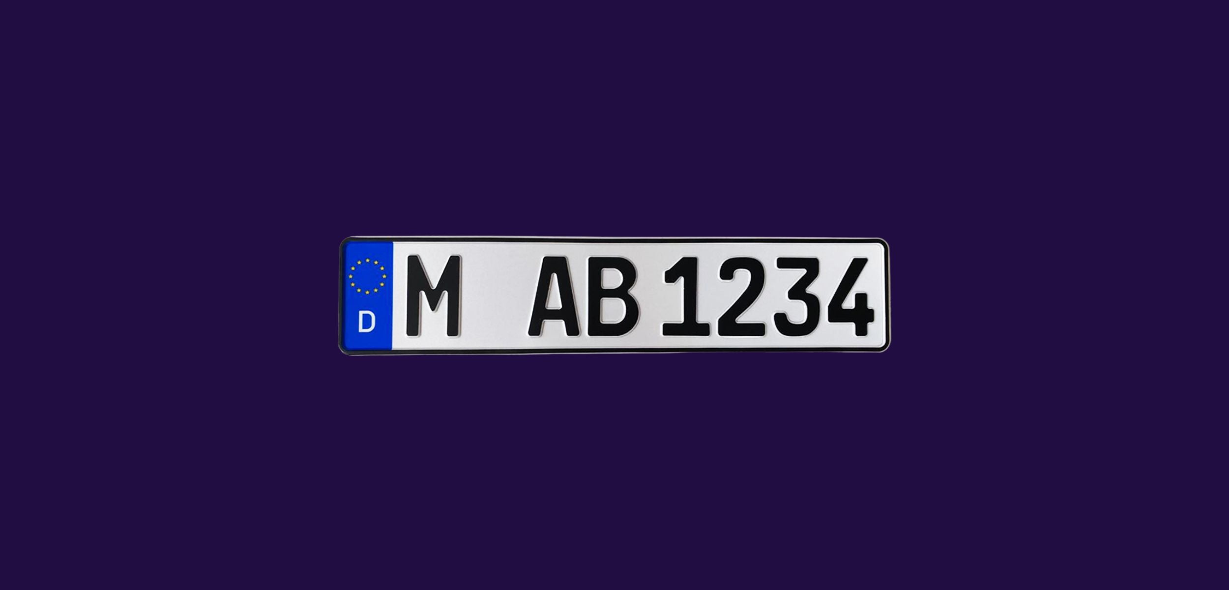 Autoschilder Standard kaufen